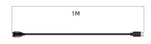 Töltőkábel Garmin kompatibilis, Type-C csatlakozóval – 1 m, egyenes kialakítás, 5V/1A