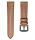 22mm leather strap for Amazfit/Huawei/Samsung smartwatches - brown