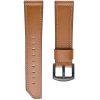 22mm leather strap for Amazfit/Huawei/Samsung smartwatches - brown