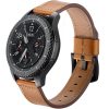 22mm leather strap for Amazfit/Huawei/Samsung smartwatches - brown