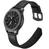 22mm leather strap for Amazfit/Huawei/Samsung smartwatches - black