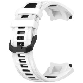    Amazfit T-Rex 3 kompatibilis bicolor szilikon okosóra csereszíj - fehér