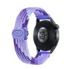 20mm szövet szíj Garmin/Huawei/Samsung okosórához - lila