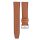 22mm vegan leather and silicone strap for Huawei/Samsung/Xiaomi smartwatches - light brown