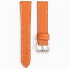 22mm leather strap for Amazfit/Huawei/Samsung smartwatches - orange