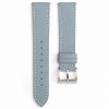 22mm leather strap for Amazfit/Huawei/Samsung smartwatches - gray