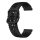 20mm szilikon szíj Amazfit/Garmin/Huawei/Samsung okosórához - fekete