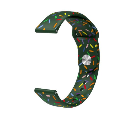 20mm bebújtatós szilikon szíj Garmin/Huawei/Samsung okosórához